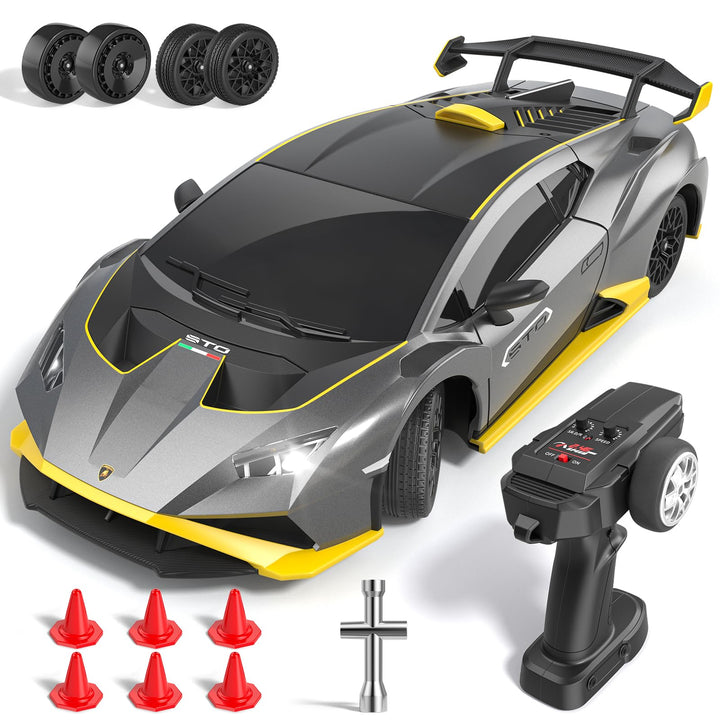 RC Drift Auto 1:18 Ferngesteuert 35 km/h 4WD mit Wechselreifen