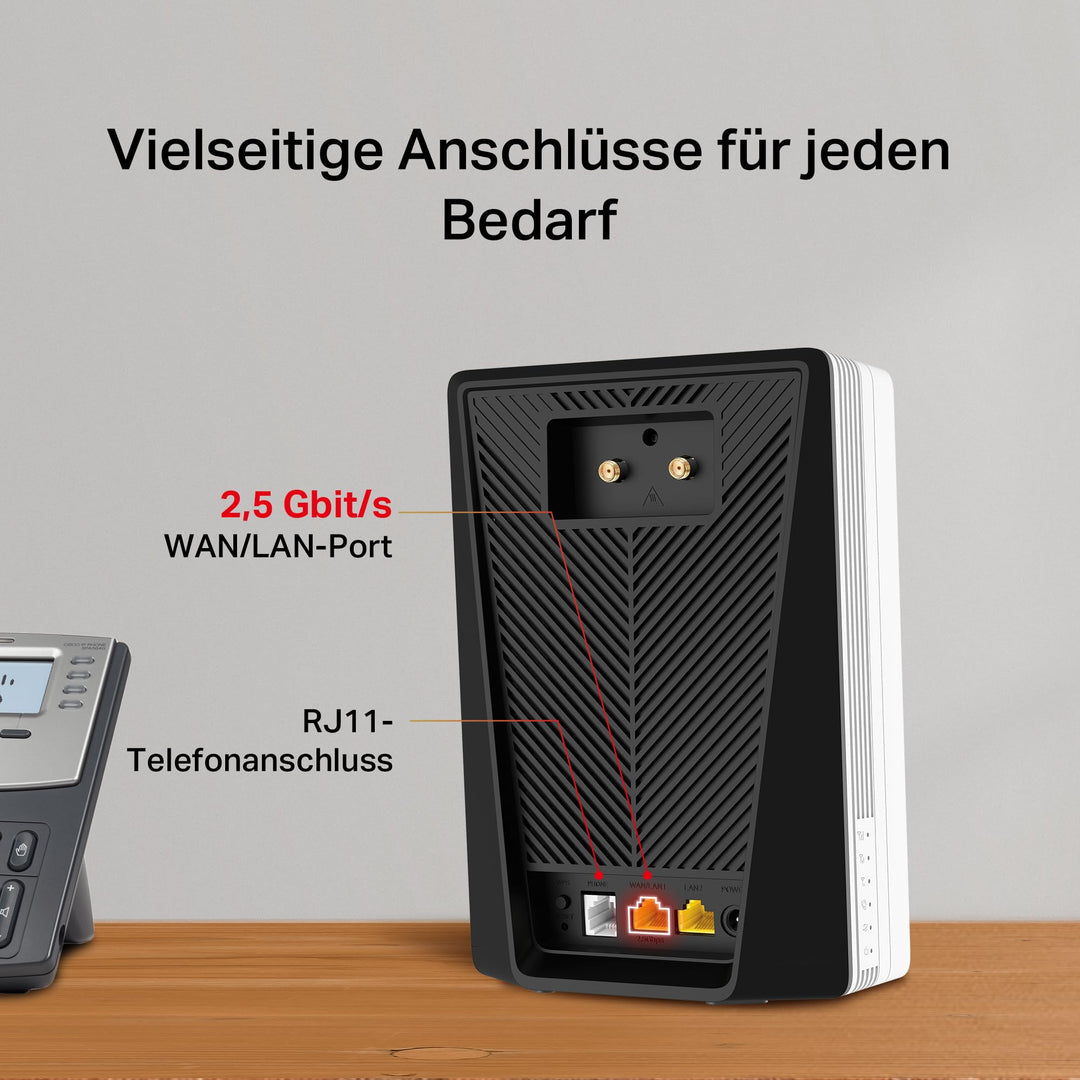 5G LTE Router Nano-SIM Wi-Fi 6 AX3000 bis 4,67 Gbit/s EasyMesh - Bild 5