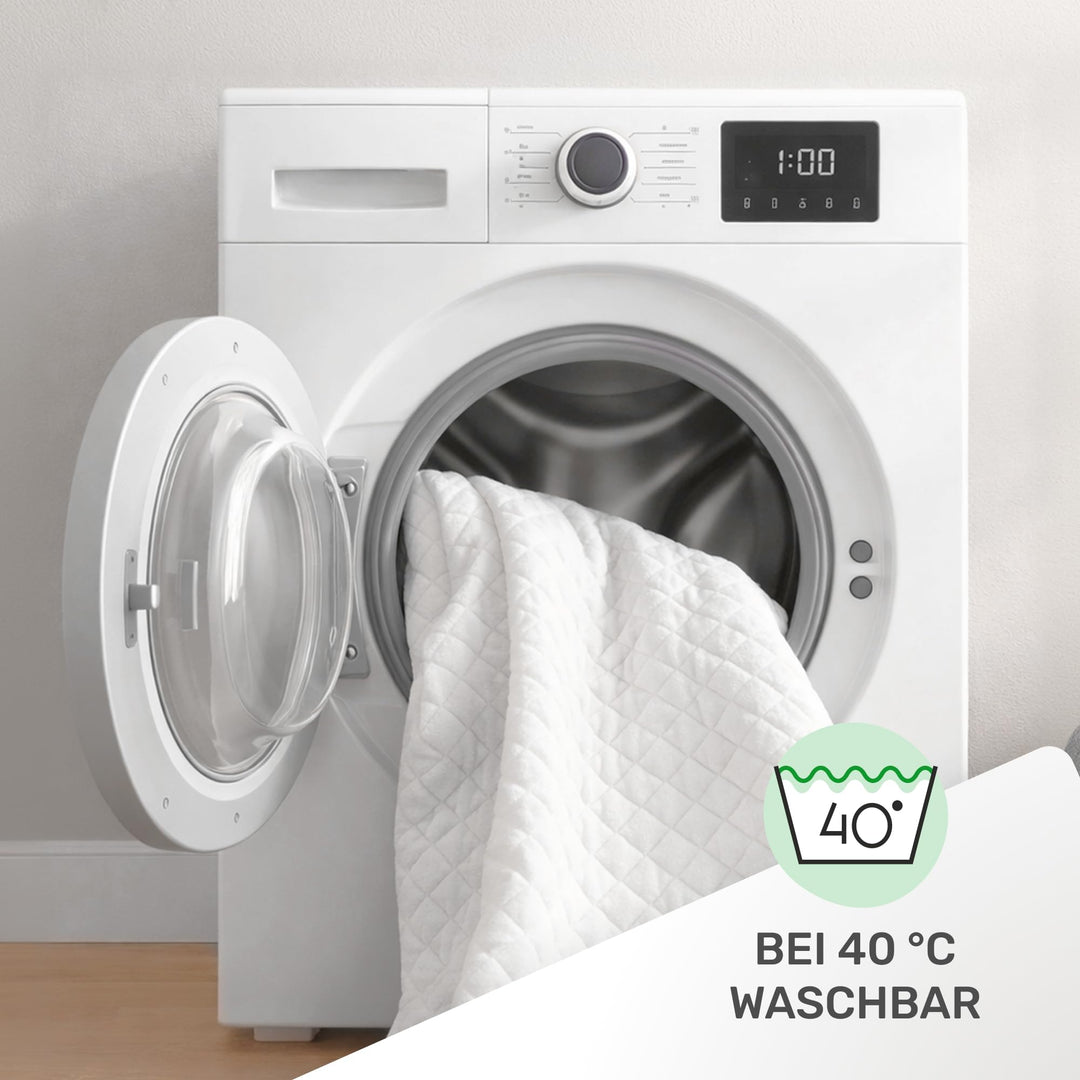 Matratzentopper Memory Foam 200x200 cm 5 cm Visko-Schaum - Bild 9