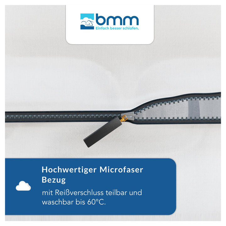 Taschenfederkernmatratze 7-Zonen H3 180x200 cm 21 cm hoch - Bild 6