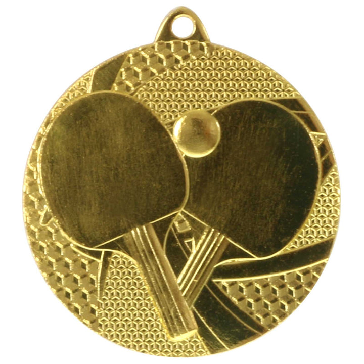 Tischtennis-Medaillen Set Gold Silber Bronze 50mm Stahl 30 Stück - Bild 2