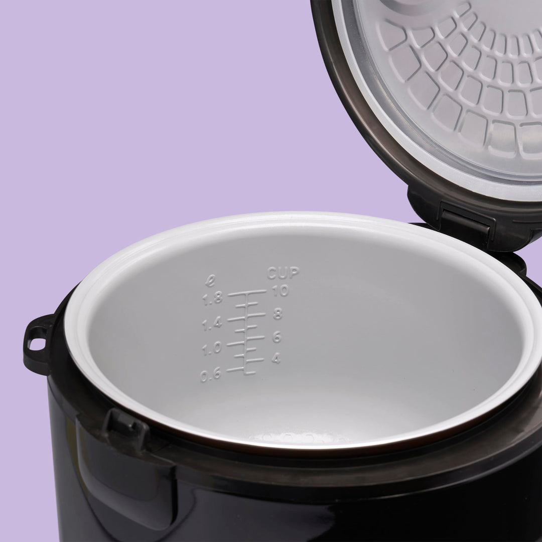 Reiskocher mit Keramikbeschichtung 1,8L 700W Dampfgarer 10 Portionen - Bild 10
