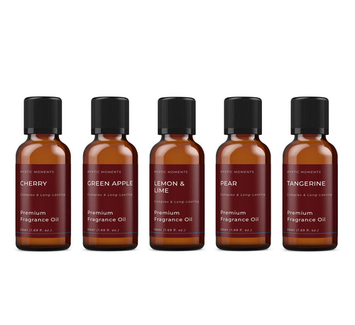 Duftöl-Set Obstgarten 5 x 50 ml für Kerzen, Seifen & Diffusoren