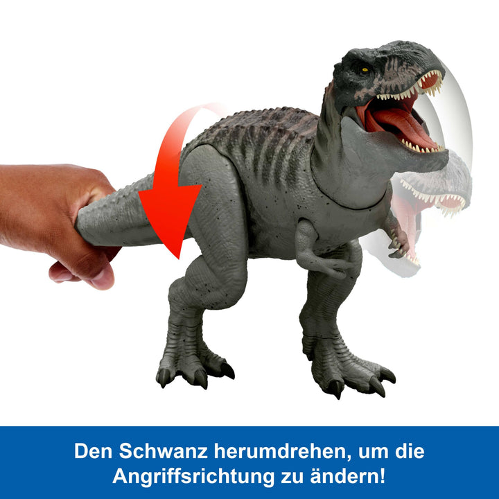 Tyrannosaurus Rex Spielzeugfigur mit Beissattacke Licht Sound 53 cm - Bild 5