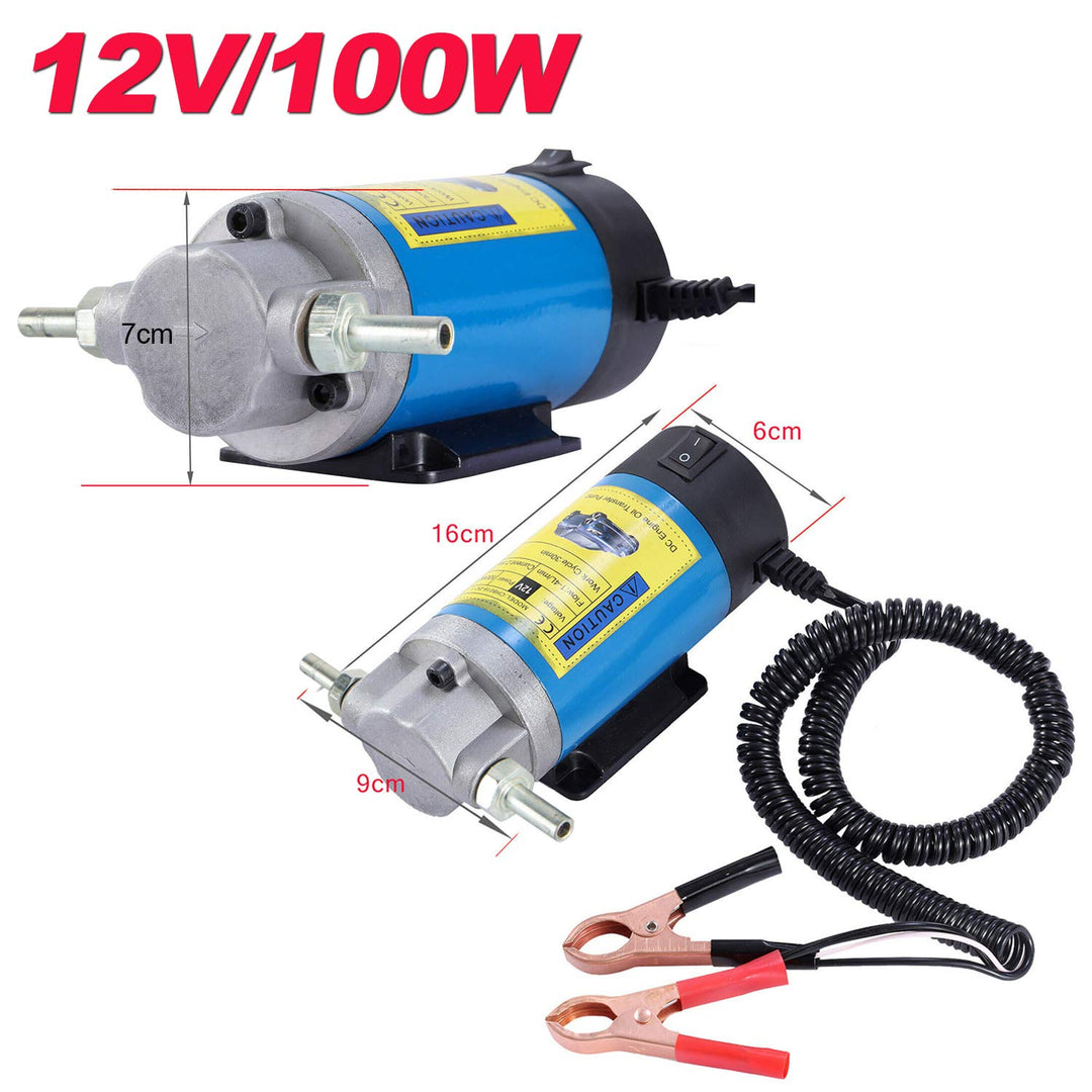 Ölabsaugpumpe 12V 100W elektrisch für Auto Boot Motorrad - Bild 3
