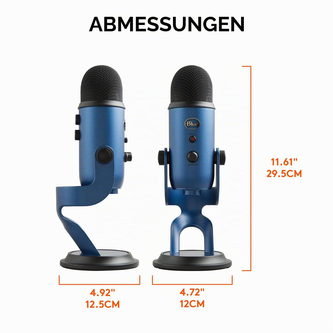 USB-Kondensatormikrofon mit 4 Richtcharakteristiken fuer Streaming - Bild 10