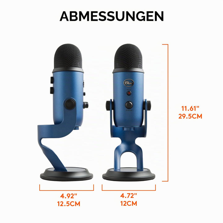 USB-Kondensatormikrofon mit 4 Richtcharakteristiken fuer Streaming - Bild 10