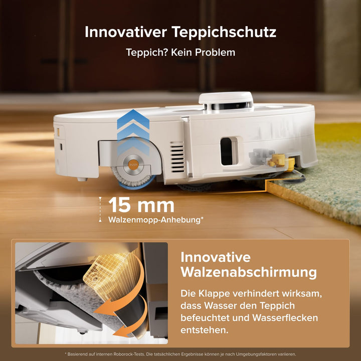 Saug- und Wischroboter 20.000 Pa mit Selbstreinigung und LiDAR - Bild 5