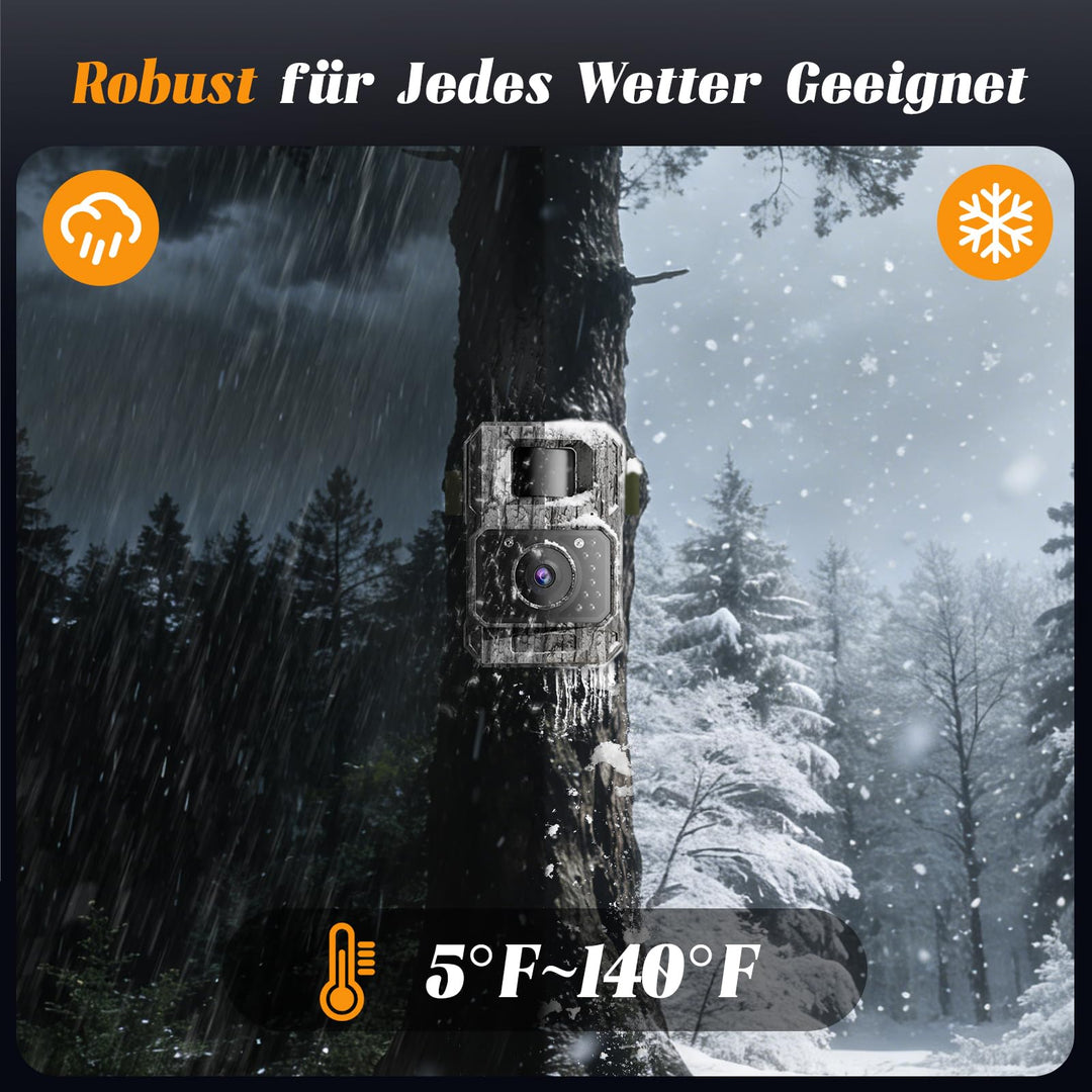 Wildkamera 4K 64MP WLAN mit App-Steuerung und Nachtsicht 20m - Bild 9