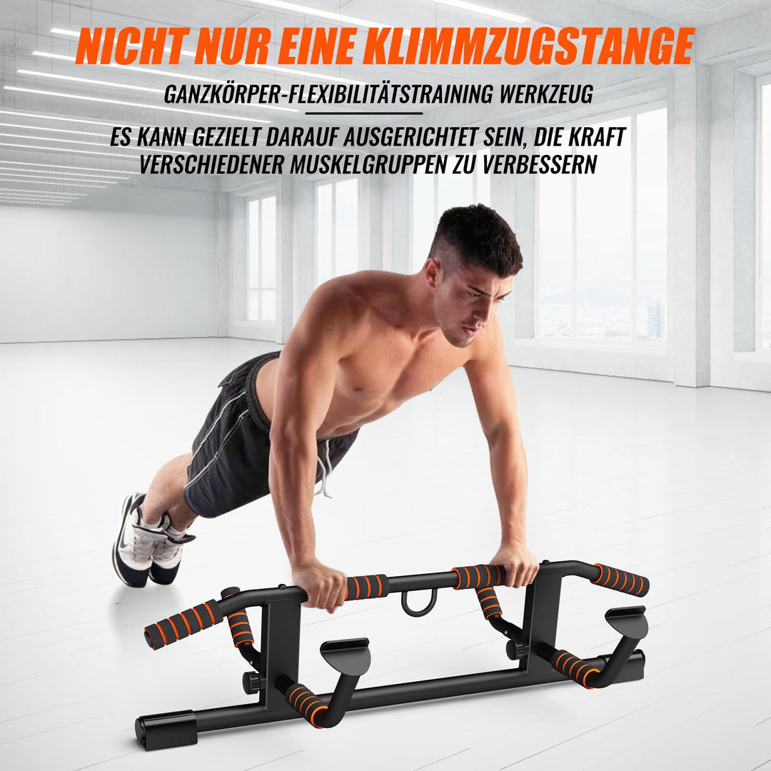 Klimmzugstange Türrahmen mit Schlingentrainer, bis 200 kg, Stahl - Bild 5