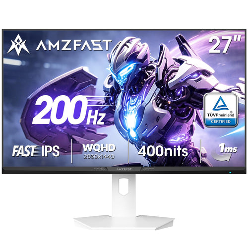 Gaming Monitor 27 Zoll QHD 200Hz Fast-IPS 1ms weiß VESA