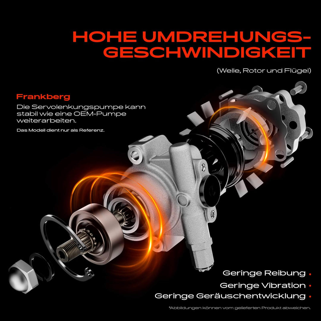 Servopumpe Hydraulisch für BMW 5er F11 / 6er F12 F13 / X3 E83 - Bild 5