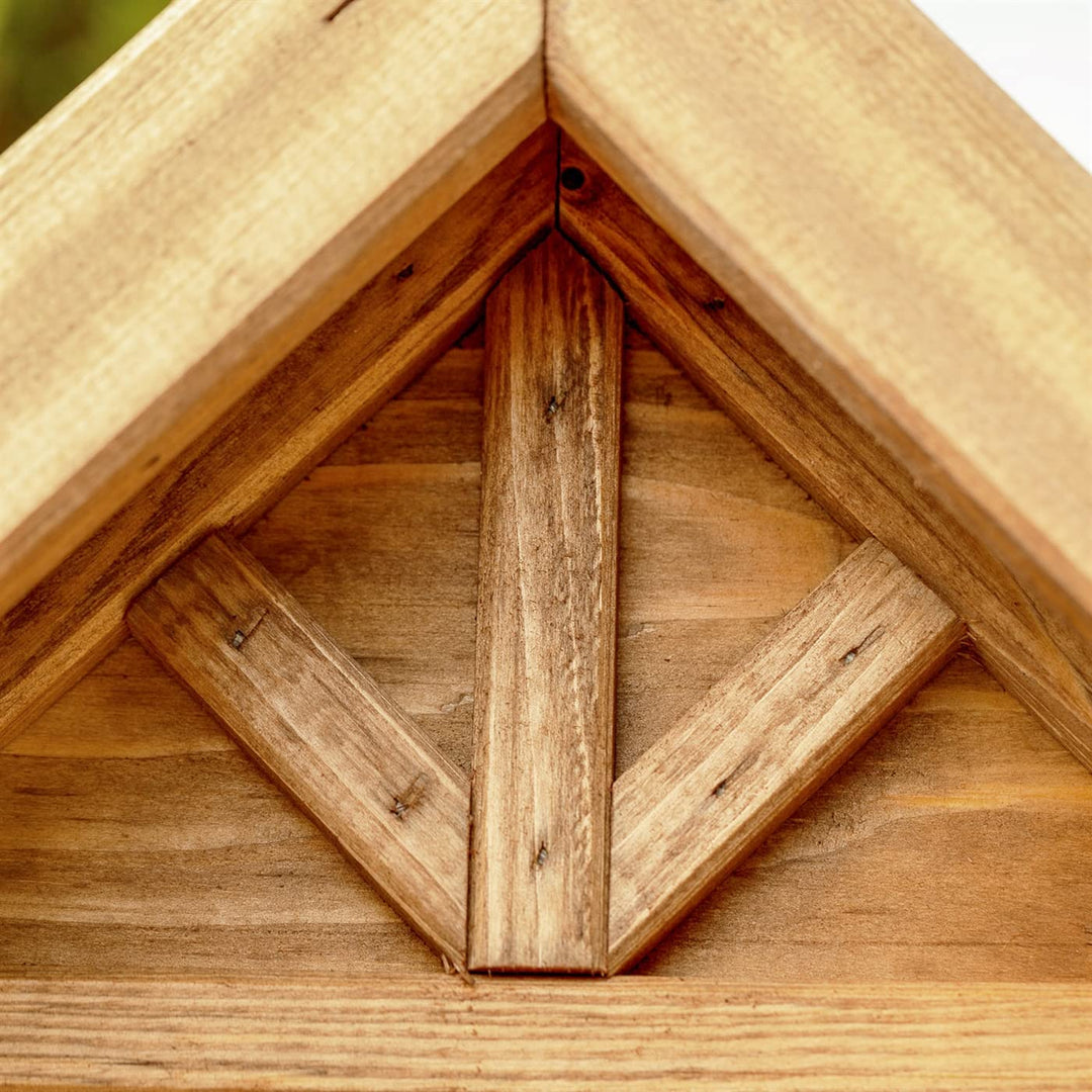 Vogelhaus Holz mit Schutzmittel behandelt für Garten und Balkon - Bild 7