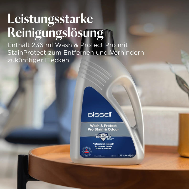 Teppich- &amp; Polsterreiniger 600W kompakt für Haustiere 4-reihige Bürste - Bild 8