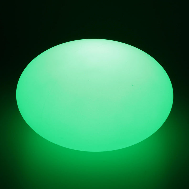 LED Kugelleuchte Oval 35x20 cm Akku Farbwechsel Fernbedienung IP65 - Bild 4