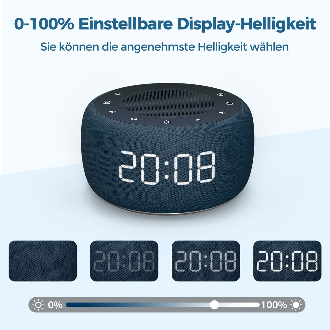 Radiowecker mit UKW-Radio, 7-Farben-Nachtlicht und HiFi-Lautsprecher - Bild 6