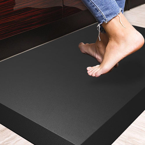 Anti-Ermüdungsmatte 75x50 cm extra dick 2,5 cm PU-Schaum Schwarz