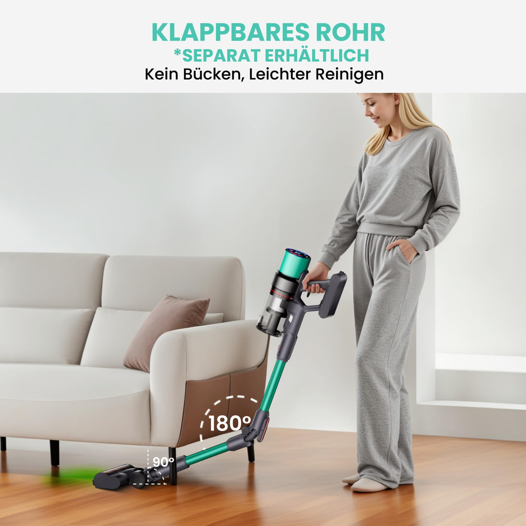 Akku-Staubsauger selbststehend 55 kPa 600 W 80 Min Laufzeit - Bild 11