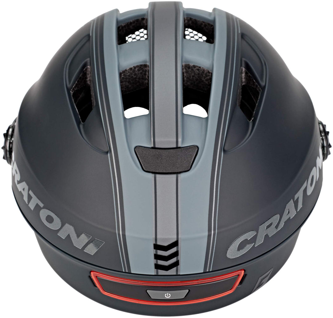 Fahrradhelm Erwachsene Unisex mit Reflektoren Grösse S Schwarz - Bild 5