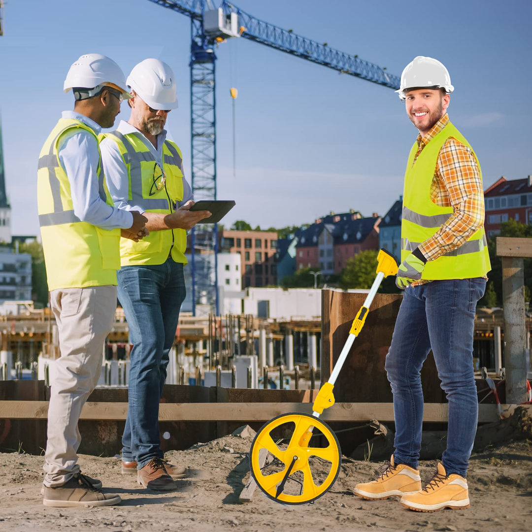 Messrad digital klappbar 3-teilig bis 10.000 m für Profis - Bild 6