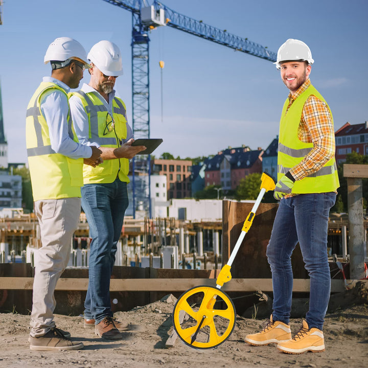 Messrad digital klappbar 3-teilig bis 10.000 m für Profis - Bild 6