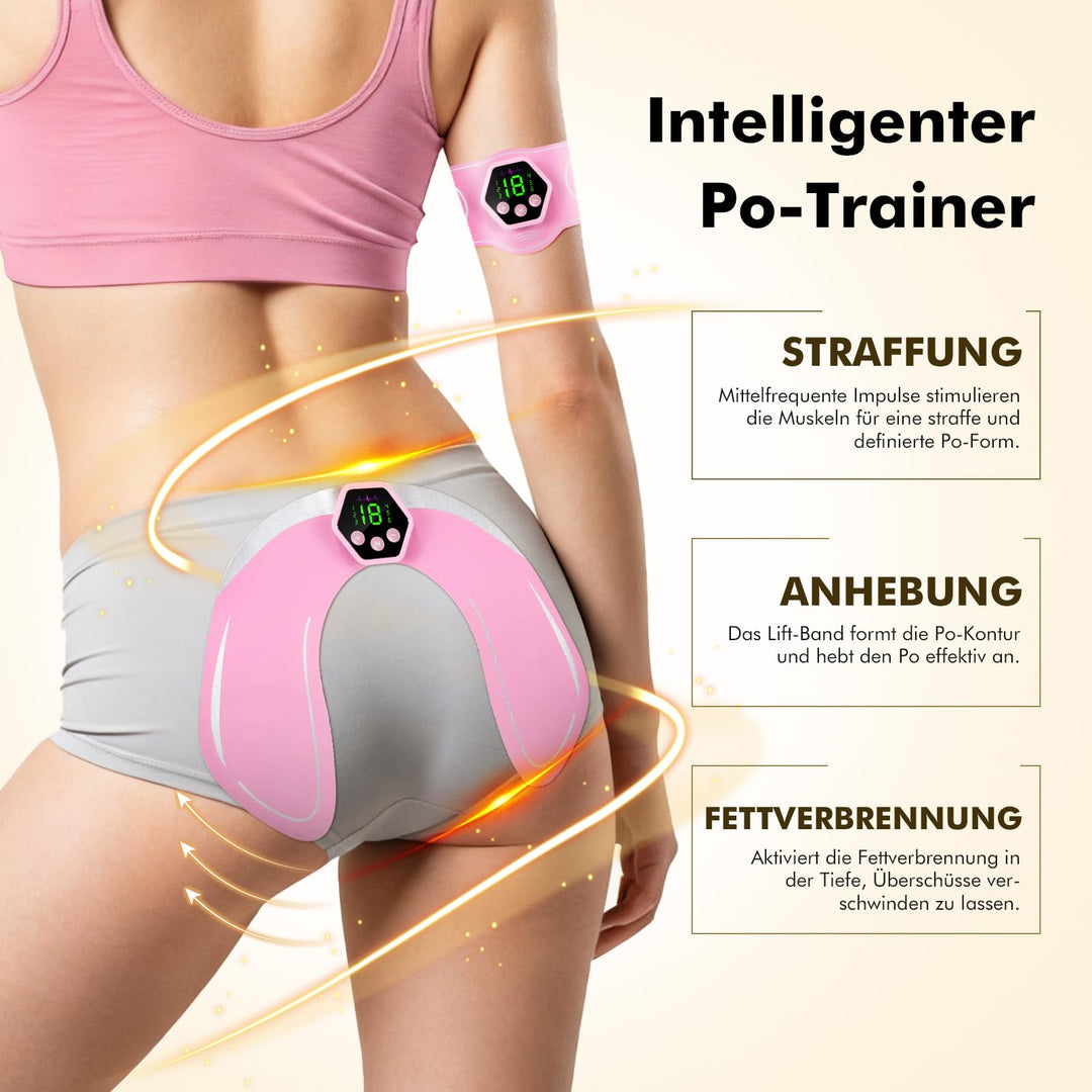 EMS Muskelstimulator 6 Modi 19 Stufen fuer Bauch Arme Beine - Bild 3