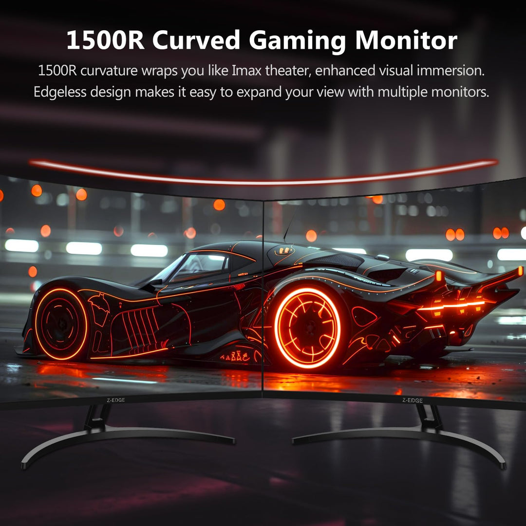 Curved Gaming Monitor 32 Zoll 240Hz 1ms VA 1080P 1500R - Bild 3