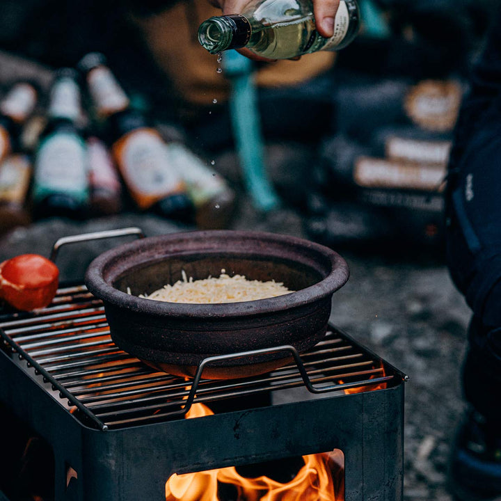 Grillrost Edelstahl eckig für BEER BOX Feuerkorb - Bild 5