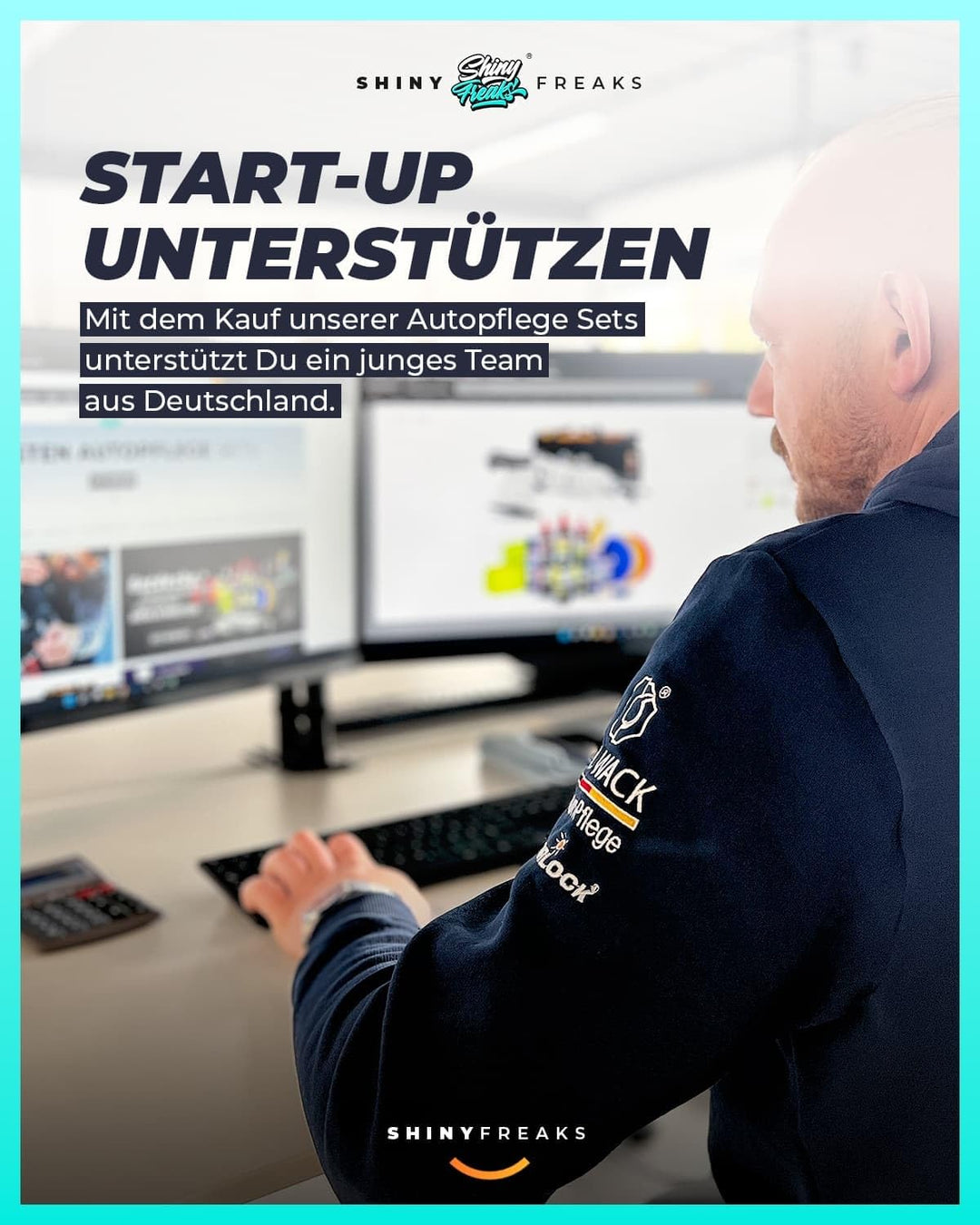 Exzenter Poliermaschinen Set 20-teilig 1000W mit Politur und Versiegelung - Bild 7