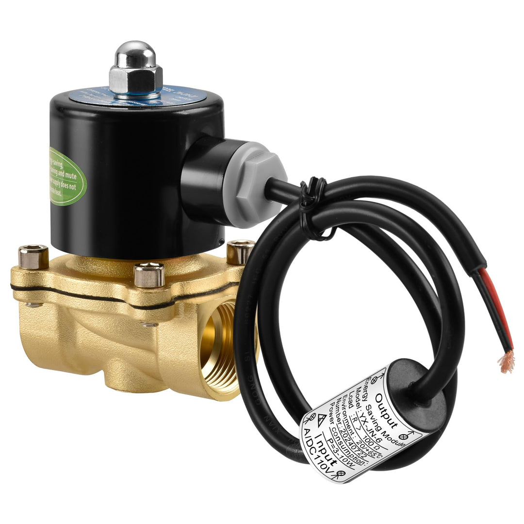 Magnetventil Messing NC PT3/4&