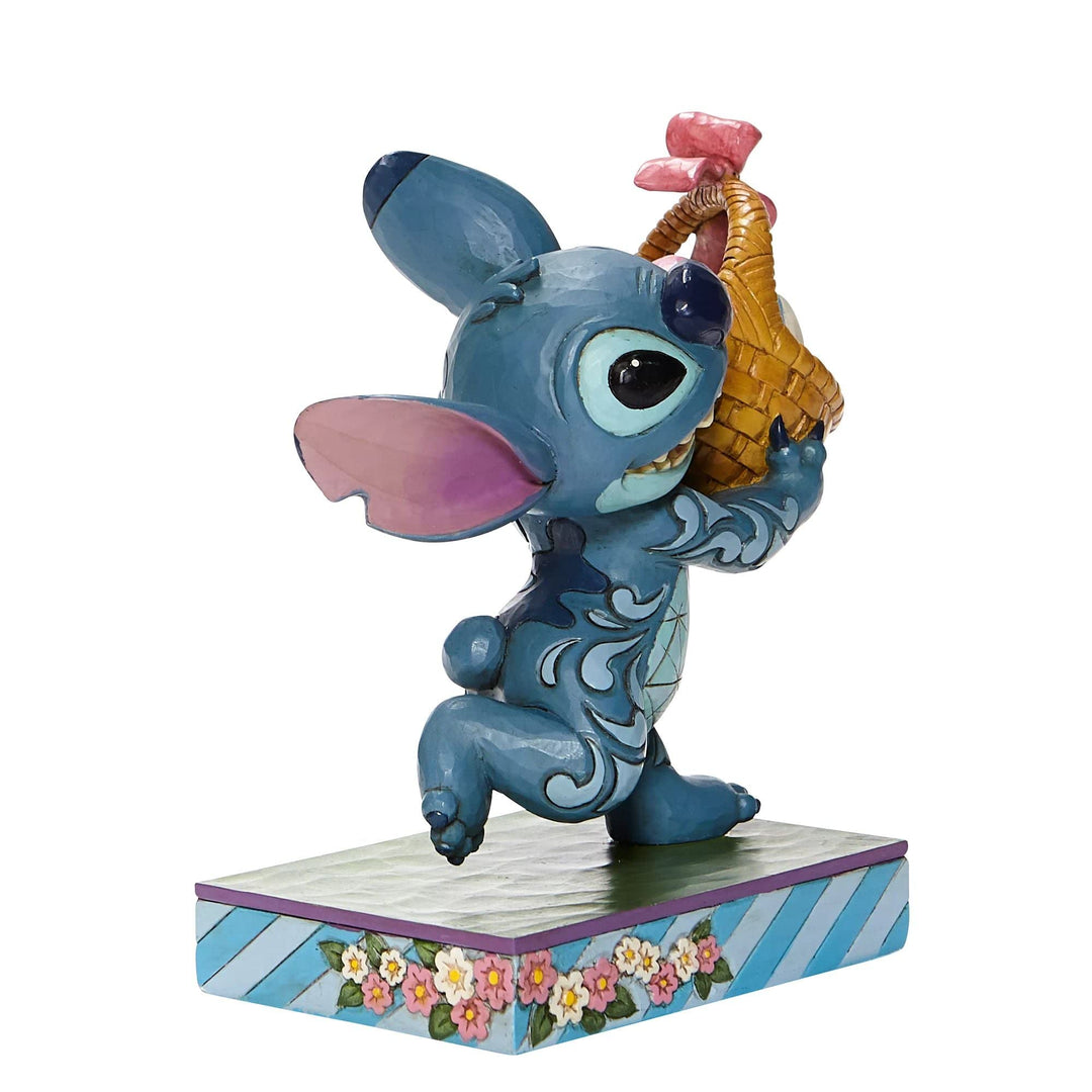 Disney Sammlerfigur Stitch als Osterhase Steinharz handbemalt 14,5 cm - Bild 6