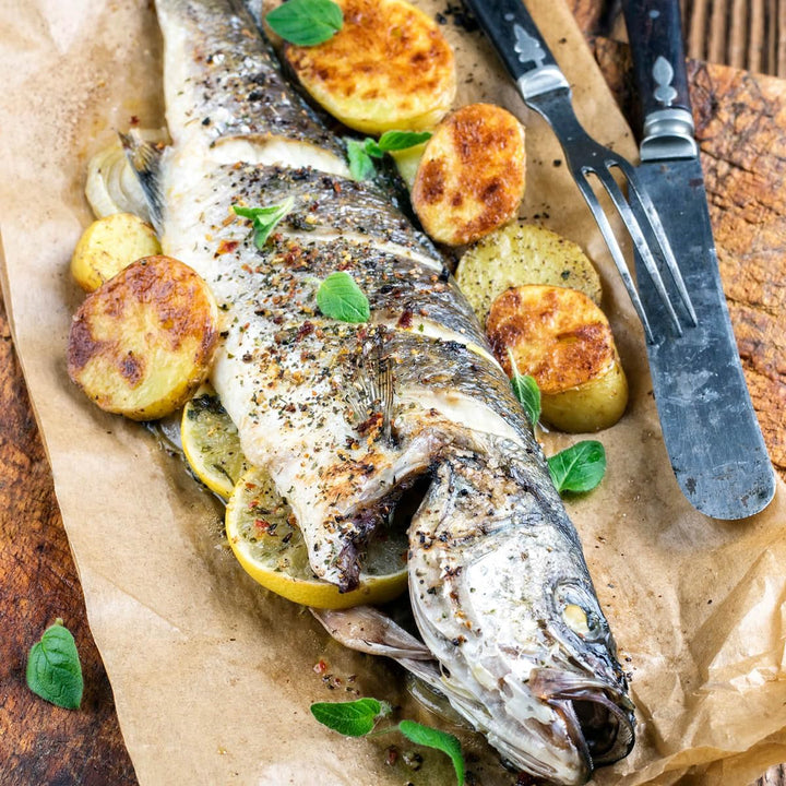 Fischhalter Grill Edelstahl stufenlos verstellbar für Ganz-Fisch bis 35cm - Bild 7