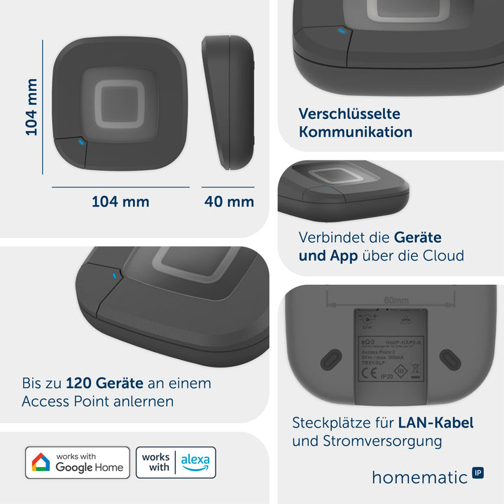 Smart Home Gateway anthrazit mit App &amp; Sprachsteuerung - Bild 3
