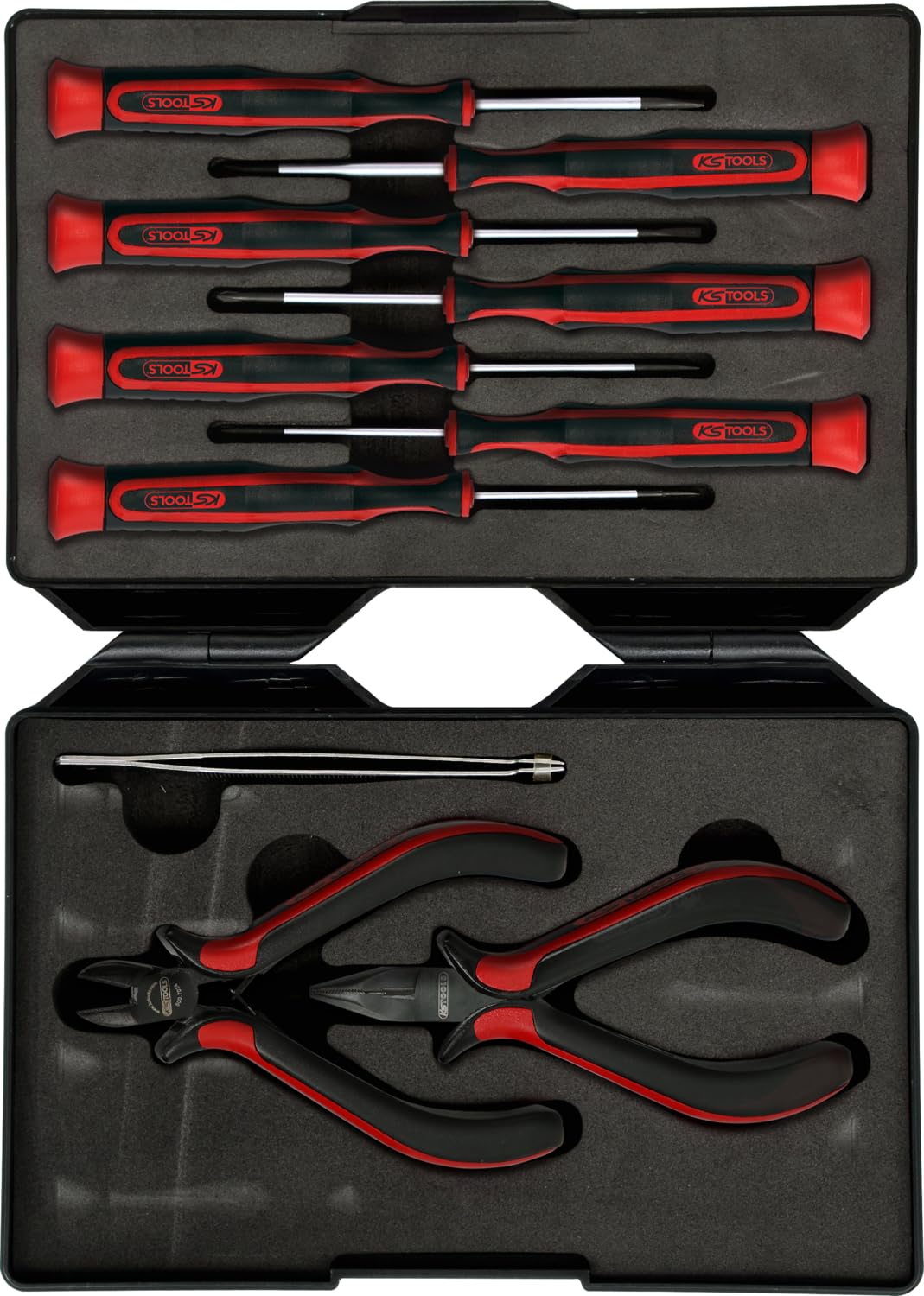 Feinmechanik-Werkzeug-Set ESD 10-teilig im Kunststoffkoffer - Bild 3