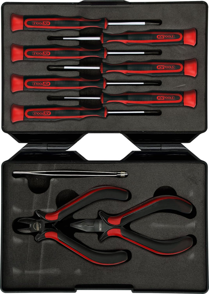Feinmechanik-Werkzeug-Set ESD 10-teilig im Kunststoffkoffer - Bild 3
