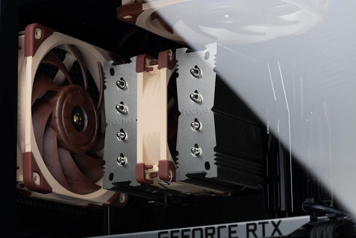 CPU-Kühler Dual-Tower 92mm PWM 110mm Bauhöhe für ITX/HTPC - Bild 5