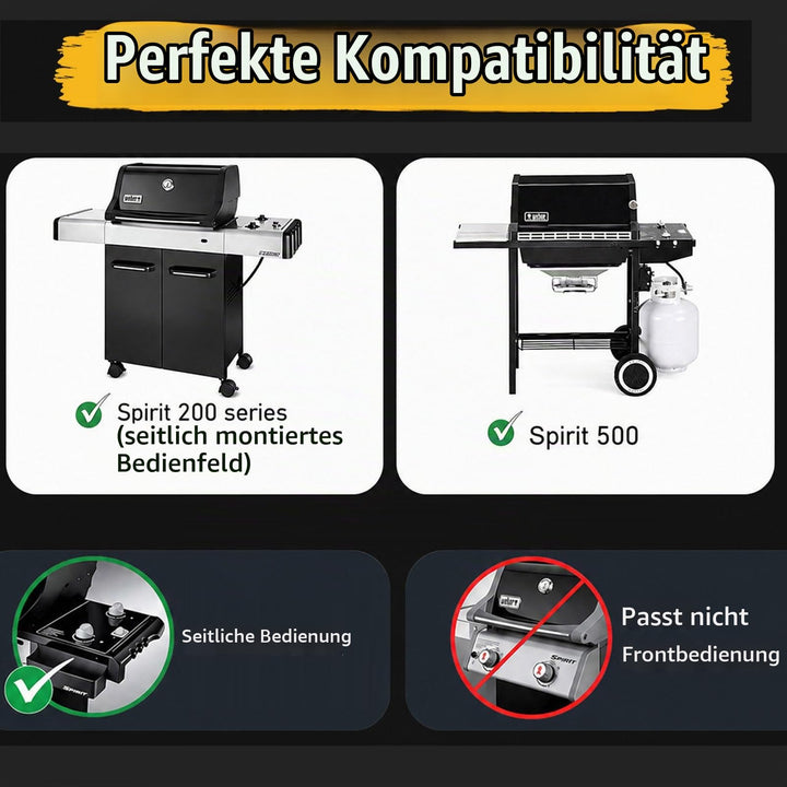 Grillrost Gusseisen 38x57 cm für Weber Spirit Classic E210 E220 - Bild 3