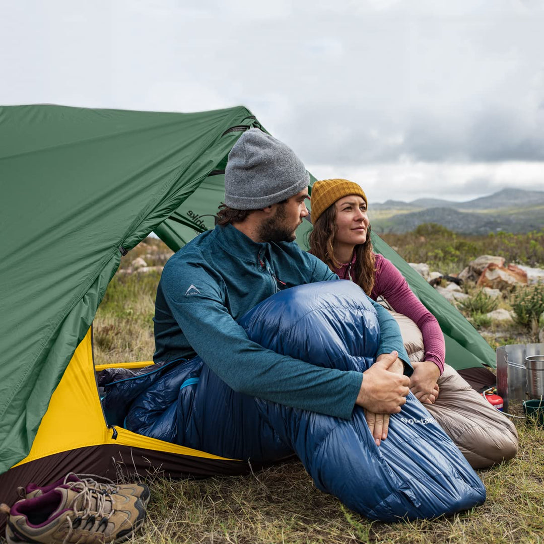 Trekkingzelt 2 Personen ultraleicht 210T wasserdicht 4-Jahreszeiten - Bild 6