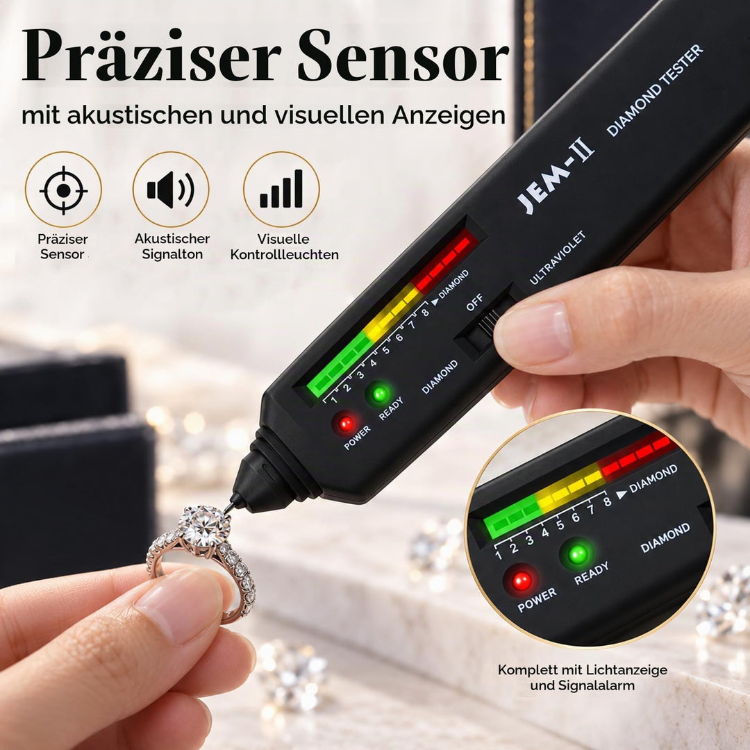 Diamanttester elektronisch für Edelsteine mit UV-Licht - Bild 3