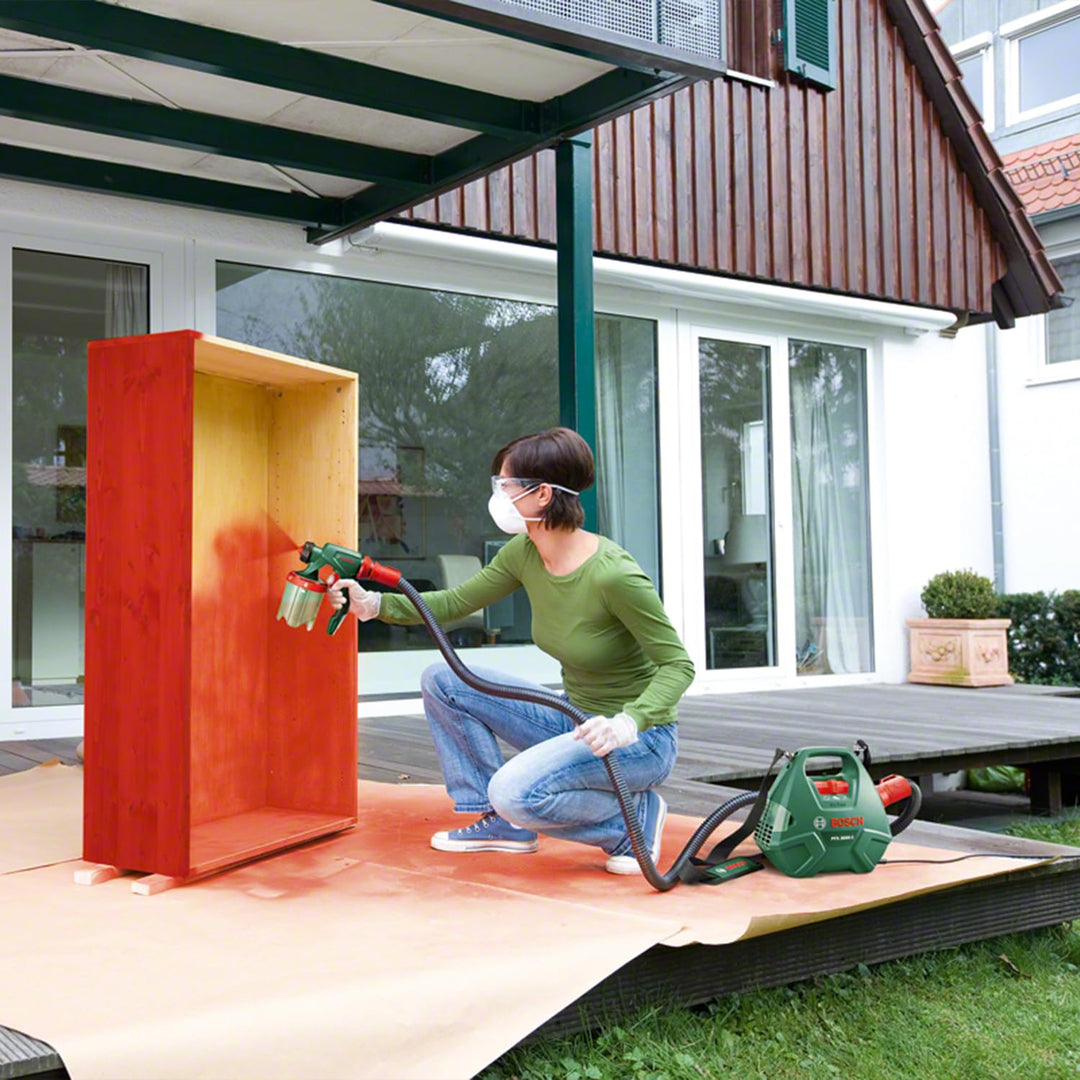Farbsprühsystem elektrisch 650 W mit 1000-ml-Behälter Innen &amp; Aussen - Bild 6