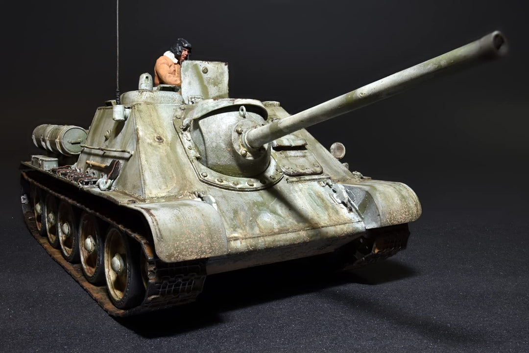 Panzer Modellbausatz SU-85 Frühe Produktion 1943 Massstab 1:35 - Bild 5