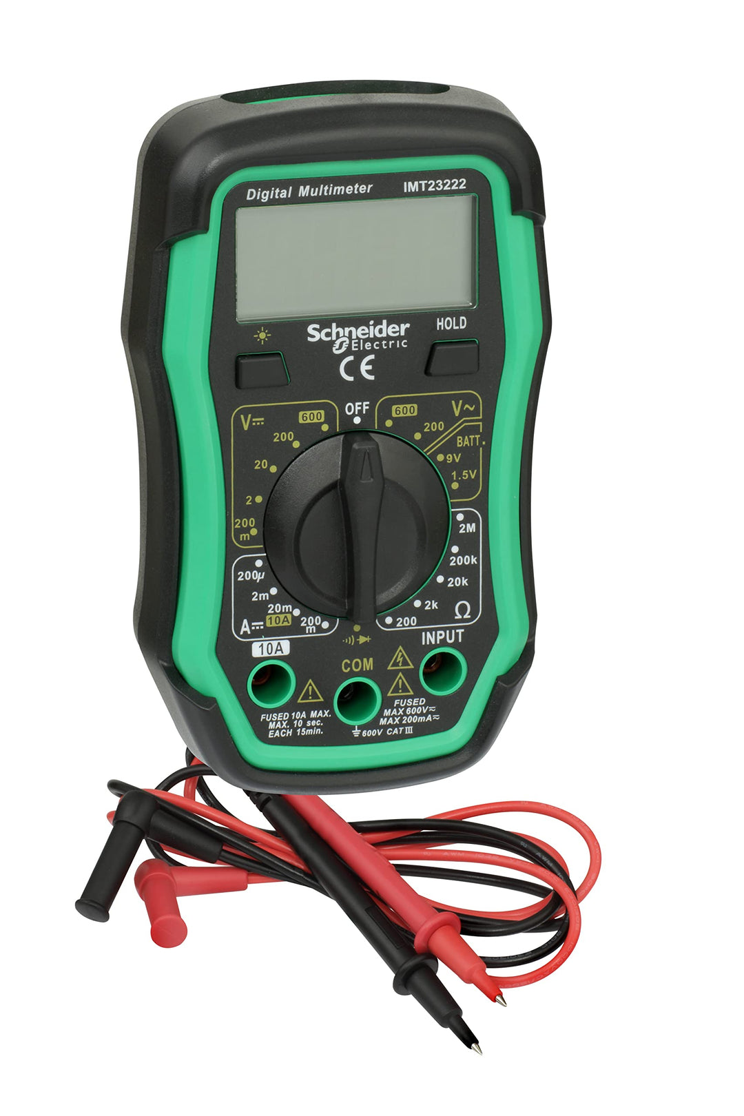 Digitalmultimeter LCD Hintergrundbeleuchtung Kat. III 600 V manuell - Bild 3