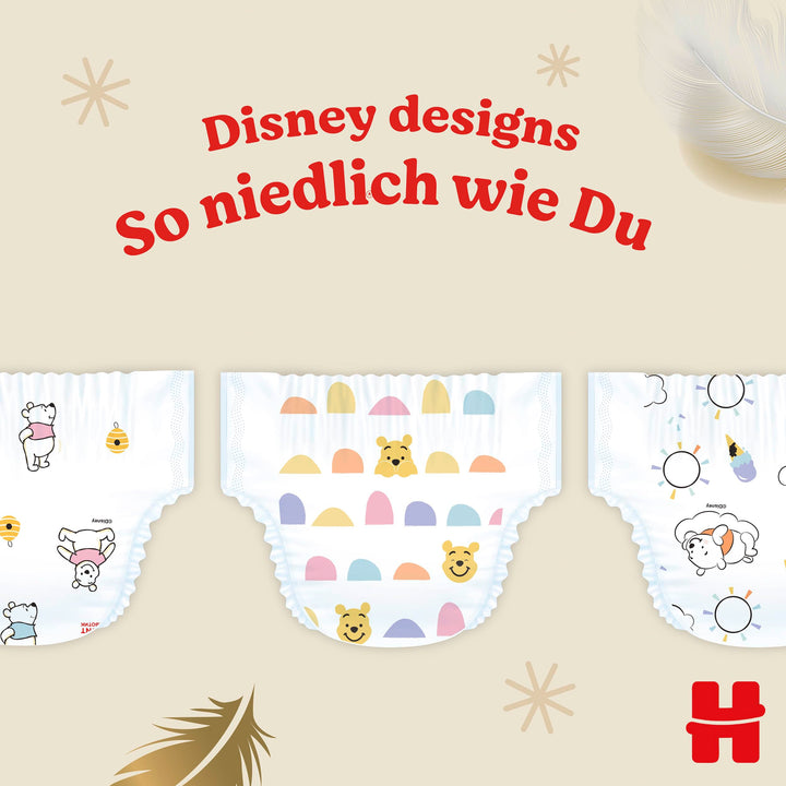 Babywindeln Grösse 3 Disney-Design 4-in-1 Hautpflege 144 Stück - Bild 6