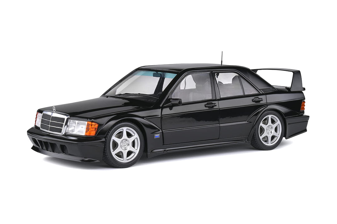 Modellauto Mercedes-Benz 190E Evo II Druckguss Metall 1:18 schwarz