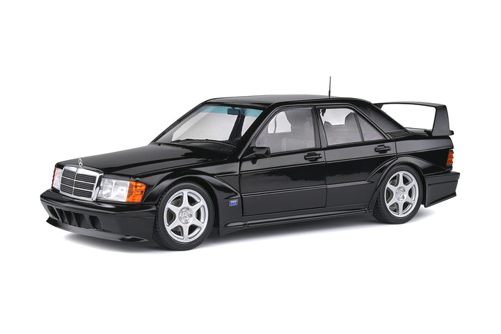 Modellauto Mercedes-Benz 190E Evo II Druckguss Metall 1:18 schwarz