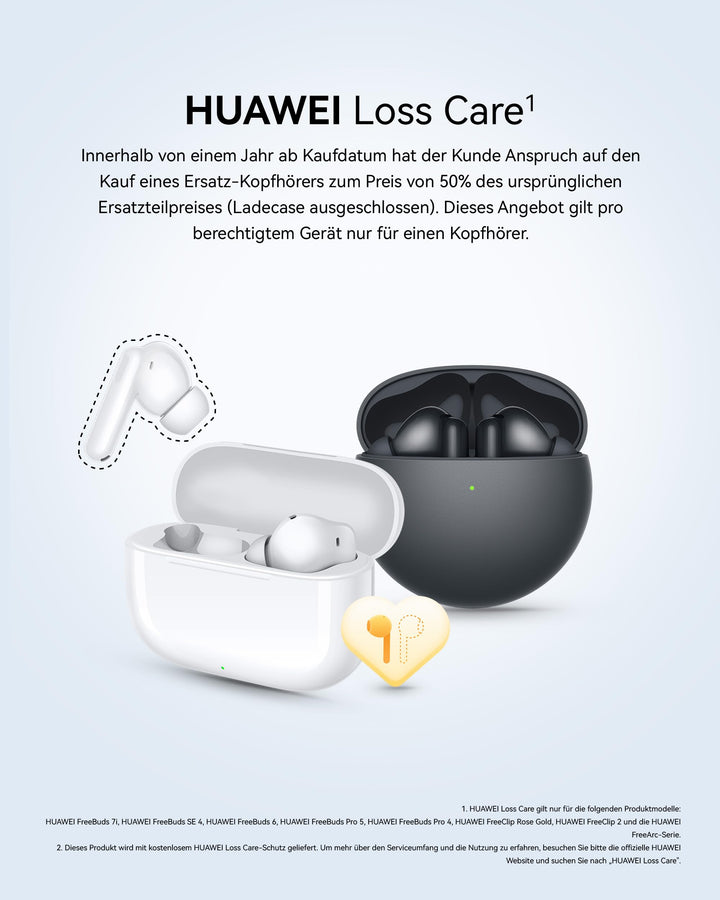 In-Ear Kopfhörer ANC 4.0 True Wireless 35h Akku IP54 Weiss - Bild 2