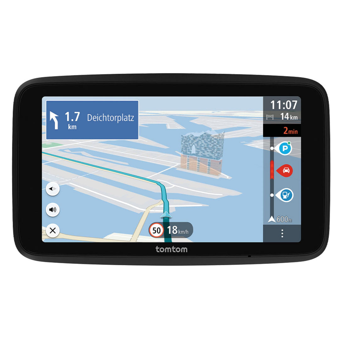 PKW-Navi 6 Zoll mit Echtzeit-Traffic, Weltkarten &amp; Wi-Fi-Updates