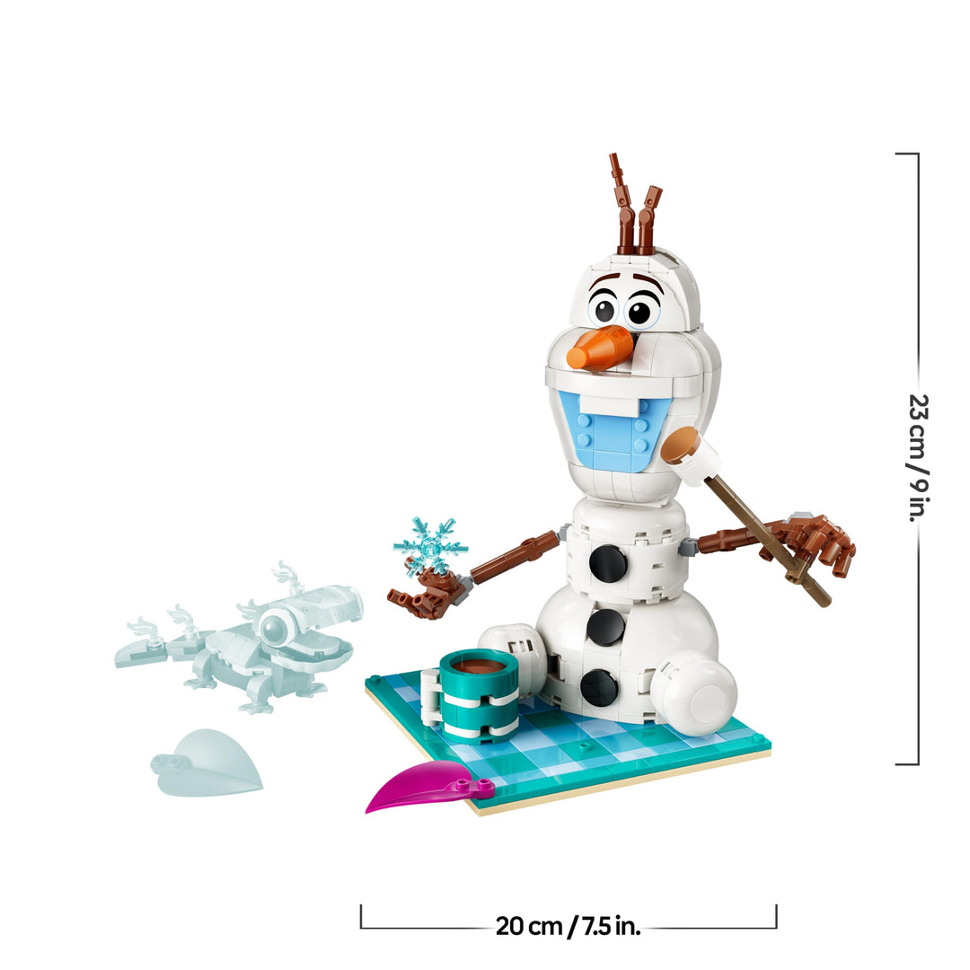 Klemmbausteine Frozen Olaf &amp; Bruni Picknick-Set 478 Teile ab 7 Jahre - Bild 8