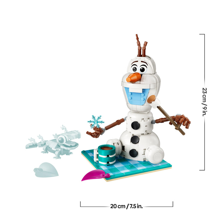 Klemmbausteine Frozen Olaf &amp; Bruni Picknick-Set 478 Teile ab 7 Jahre - Bild 8
