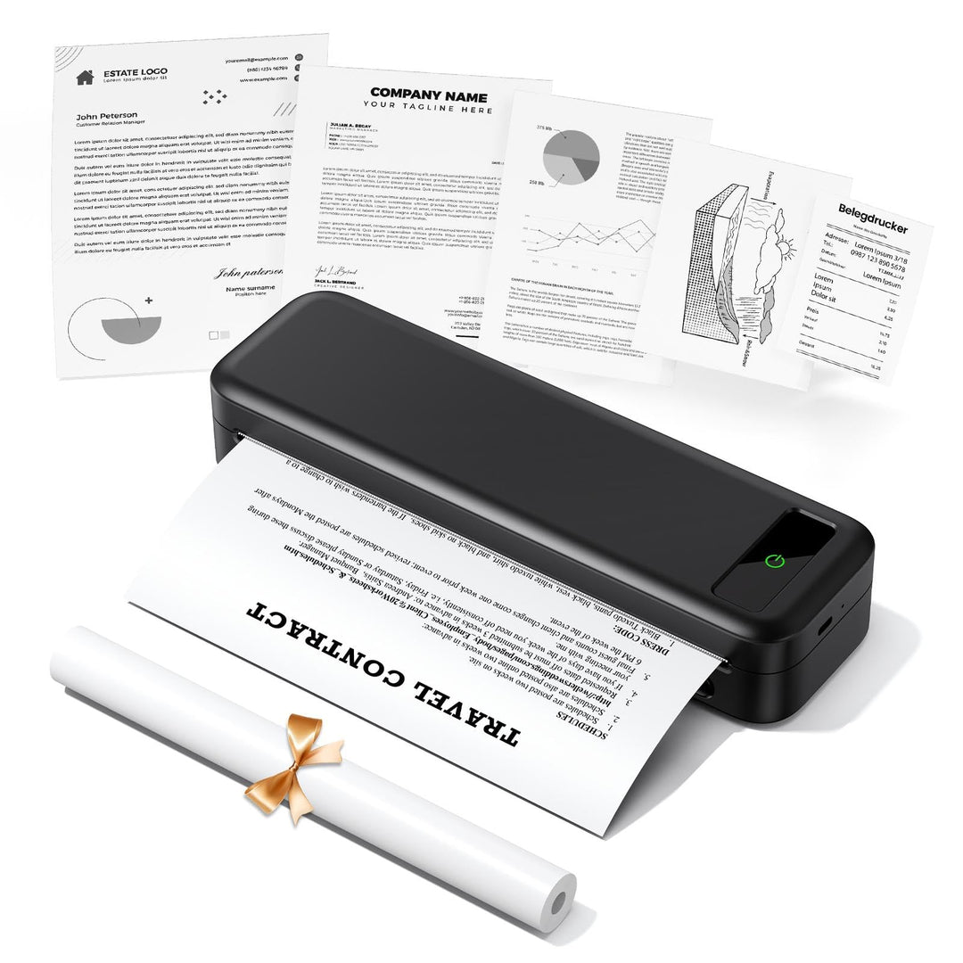 Thermodrucker A4 mobil Bluetooth ohne Tinte 0,68 kg